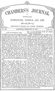 Chambers's Journal of Popular Literature, Science, and Art, No. 685
February 10, 1877