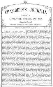 Chambers's Journal of Popular Literature, Science, and Art, No. 687
February 24, 1877
