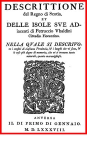 Descrittione del regno di Scotia