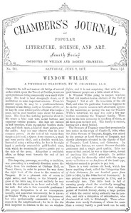 Chambers's Journal of Popular Literature, Science, and Art, No. 701
June 2, 1877