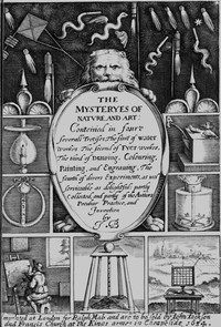 The Mysteryes of Nature and Art
Conteined in foure severall Tretises, The first of water workes, The second of Fyer workes, The third of Drawing, Colouring, Painting, and Engraving, The fourth of divers Experiments, as wel serviceable as delightful: part
