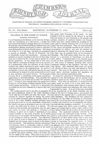 Chambers's Edinburgh Journal, No. 307
New Series, Saturday, November 17, 1849