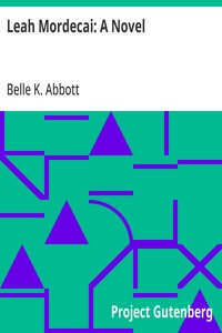 Leah Mordecai: A Novel