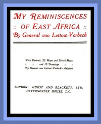 My Reminiscences of East Africa