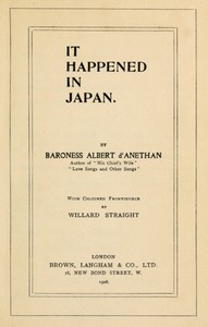 It Happened in Japan