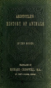 Aristotle's History of Animals
In Ten Books