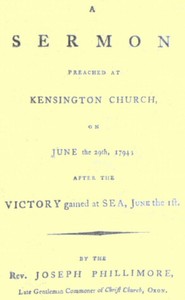 A Sermon Preached at Kensington Church, on June the 29th, 1794
After the Victory Gained at Sea, June the 1st