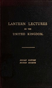 Seven Lectures on the United Kingdom for use in India
Reissued for use in the United Kingdom