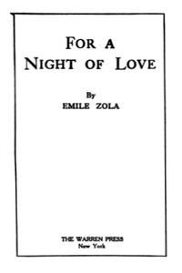 For a Night of Love