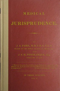 Medical Jurisprudence, Volume 2 (of 3)