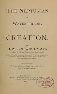 The Neptunian, or Water Theory of Creation