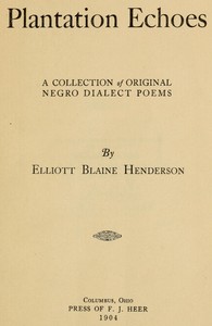 Plantation echoes