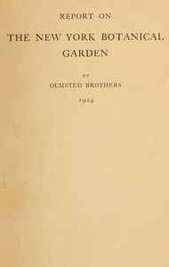 Report on the New York Botanical Garden