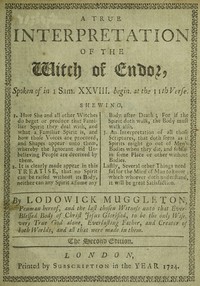 A True Interpretation of the Witch of Endor