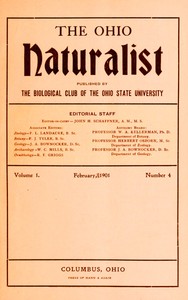 The Ohio naturalist, Vol. 1, No. 4, February 1901