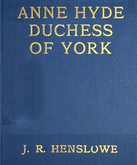 Anne Hyde, Duchess of York