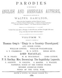 Parodies of the works of English & American authors, vol. V