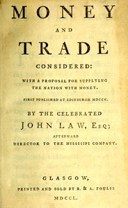 Money and trade considered