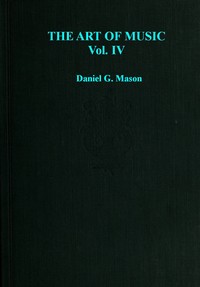 The art of music, Vol. 04 (of 14)