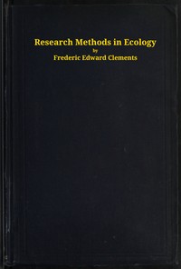 Research methods in ecology