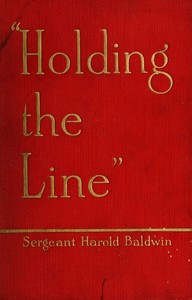 "Holding the line"