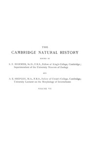 The Cambridge natural history, Vol. 07 (of 10)