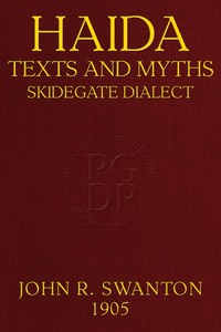 Haida texts and myths