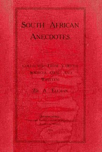 South African anecdotes
