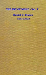 The art of music, Vol. 05 (of 14)