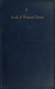 A book of women's verse