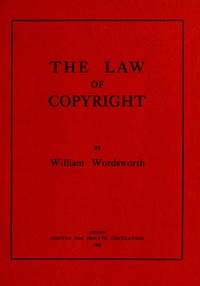 The law of copyright
