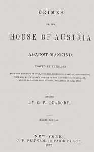 Crimes of the house of Austria against mankind