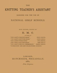 The knitting teacher's assistant