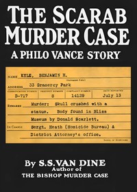 The scarab murder case