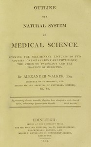 Outline of a natural system of medical science