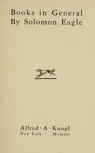 Books in general