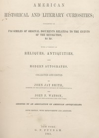 American Historical and Literary Curiosities, Part 09